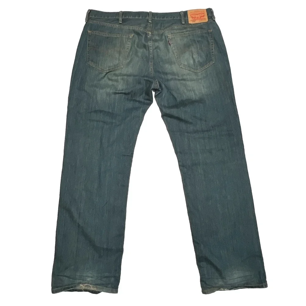 Levis 559 Jeans Mens 40x32 Blue Relaxed Straight Fit Denim Medium Wash Casual
